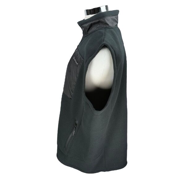 Forloh Raider Polartec Fleece Vest Men’s 3XL XXXL Black Full Zip Regular Fit - Picture 3 of 8